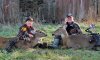 christine and Deb bowhunting  2 doe kills.jpg